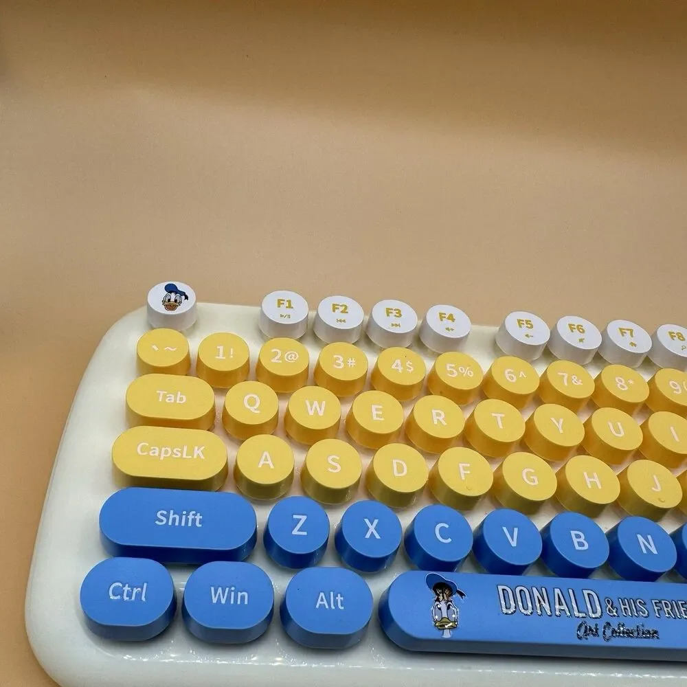Disney Donald Duck 90th Anniversary Wireless Keyboard & Mouse Set Tested Works